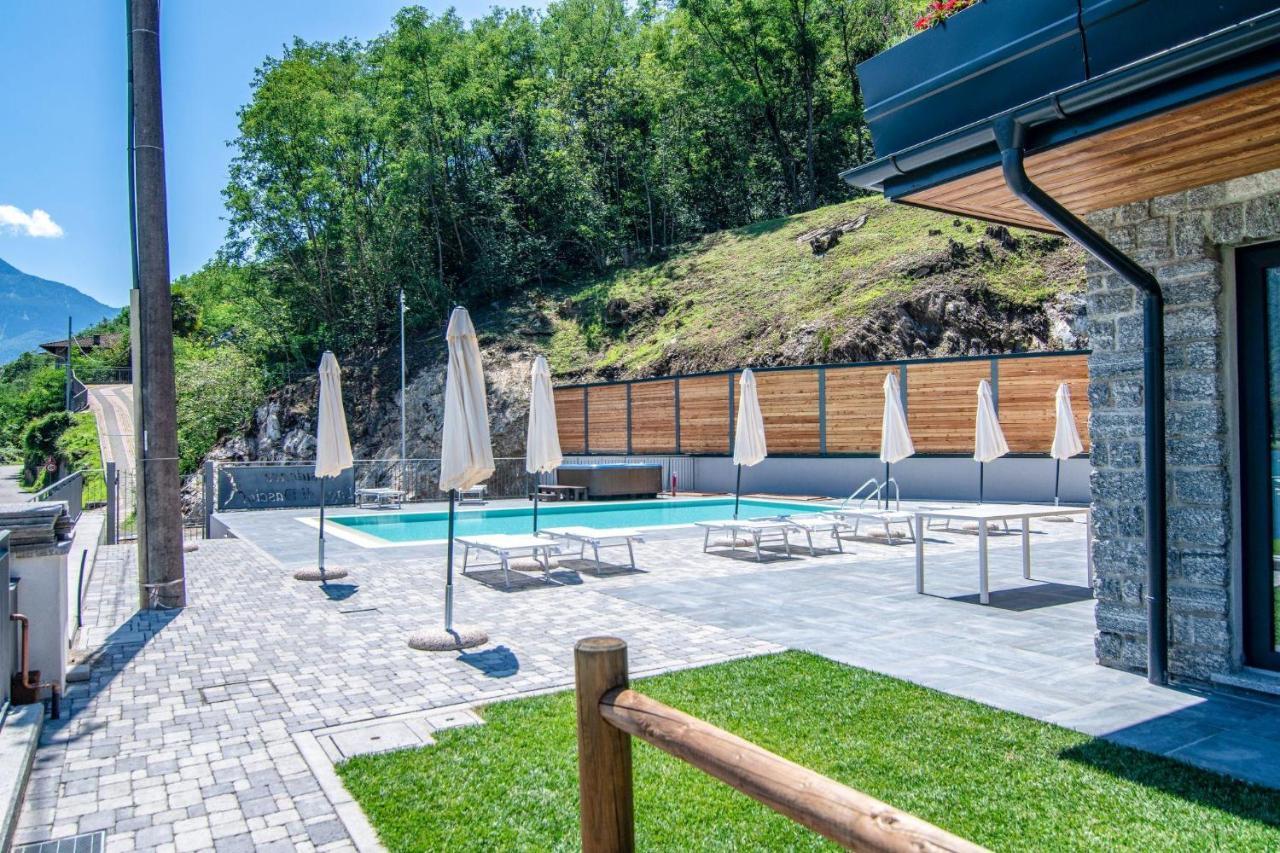 Dascio Silence Ferienwohnung Mit Panorama Balkon Esterno foto